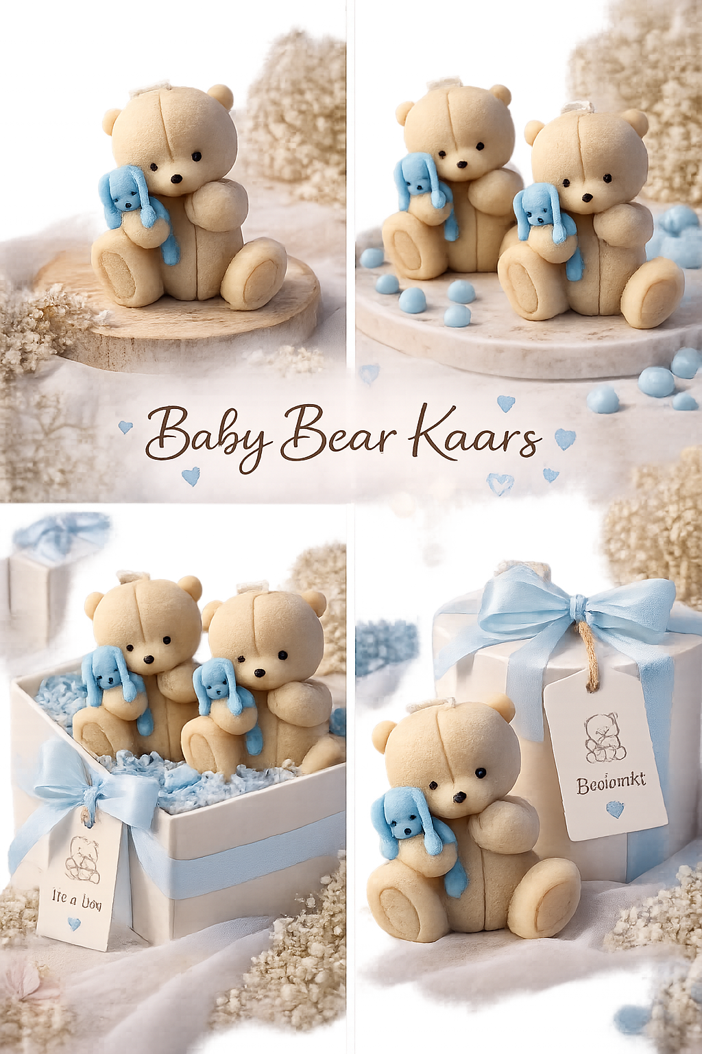 Blue Cuddle Bear