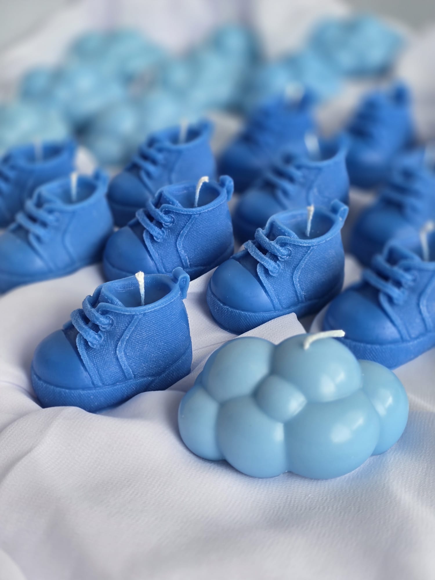 Blue Baby Booties