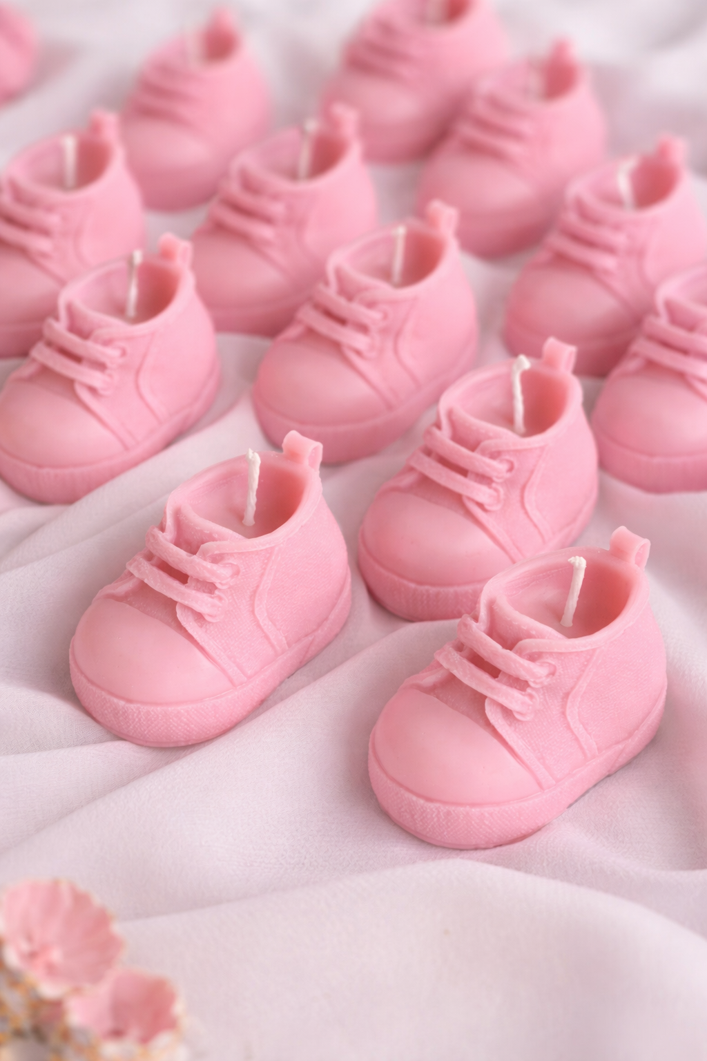 Pink Baby Booties